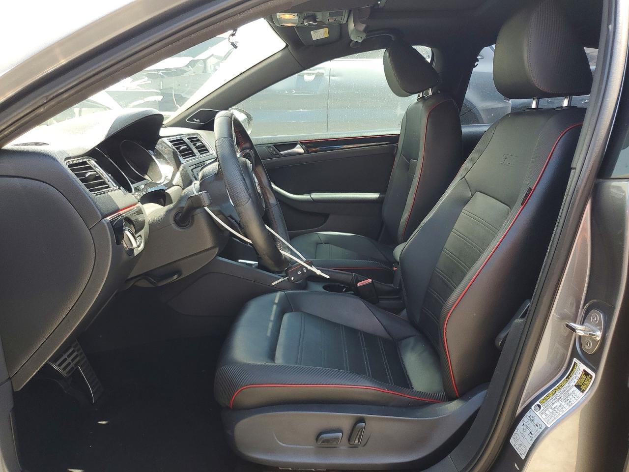 2015 Volkswagen Jetta Gli Gray vin: 3VW4T7AJ9FM345023