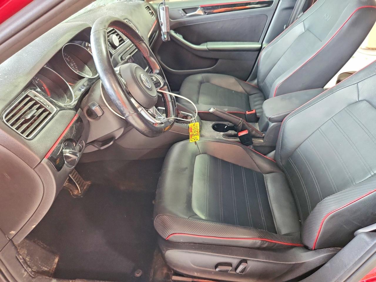 2015 Volkswagen Jetta Gli Red vin: 3VW4T7AJFM277213