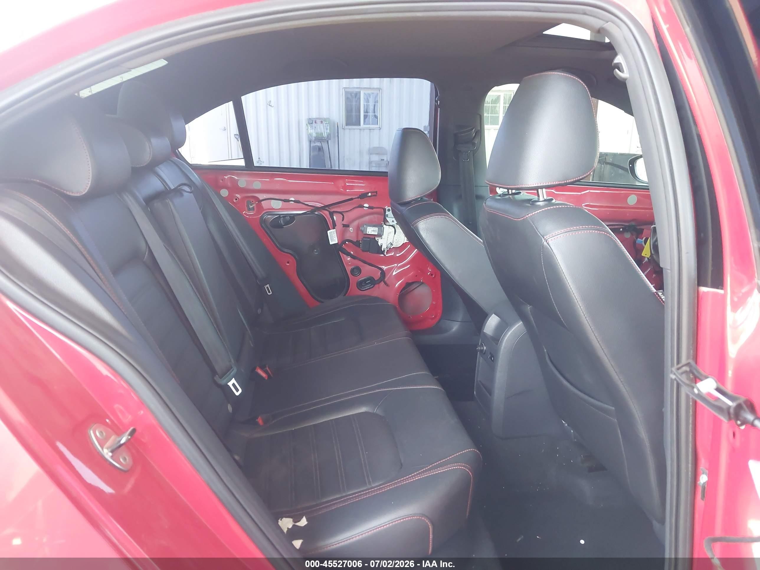 2013 Volkswagen Jetta Gli Autobahn Red vin: 3VW4T7AJXDM286643