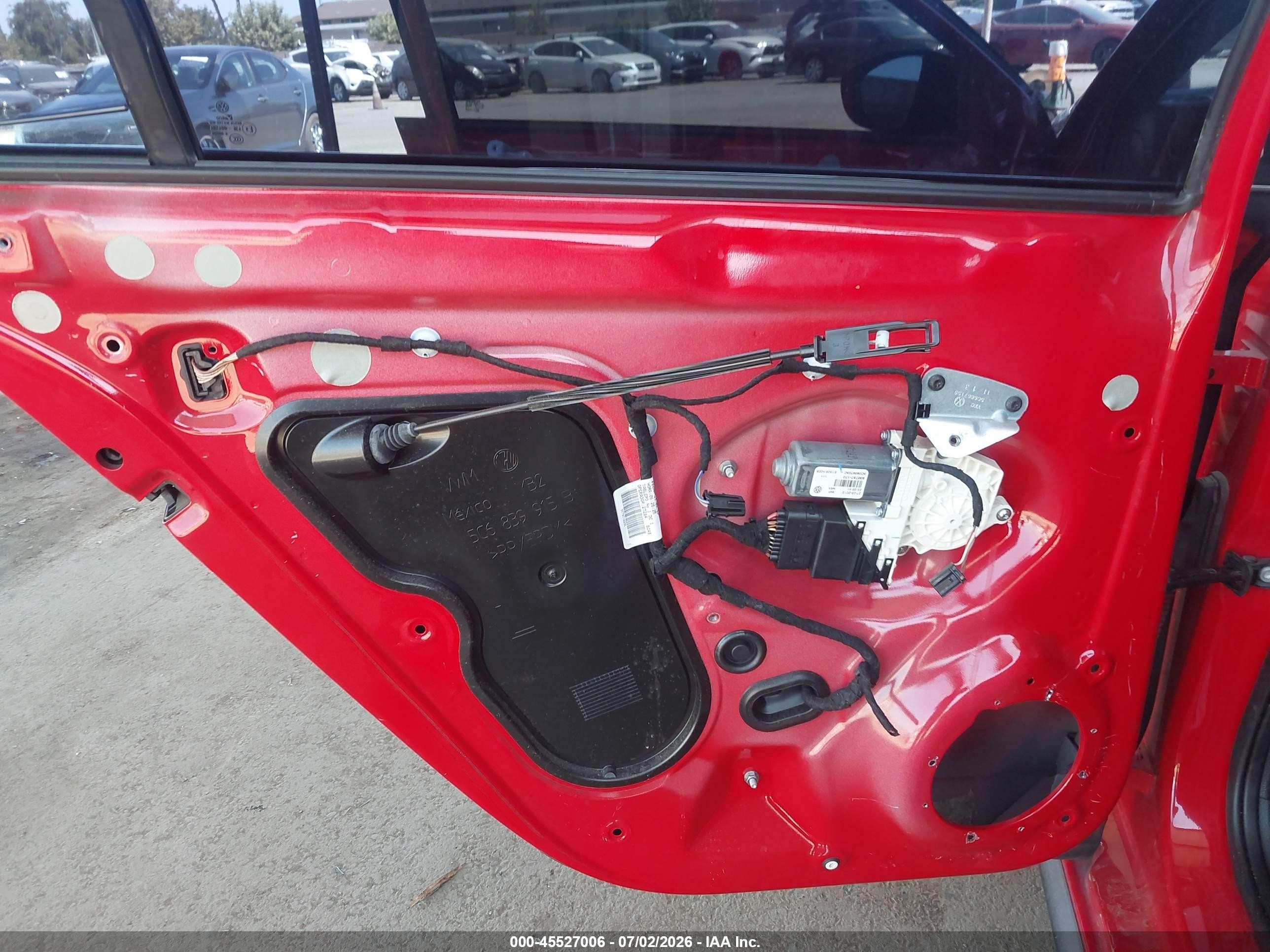2013 Volkswagen Jetta Gli Autobahn Red vin: 3VW4T7AJXDM286643