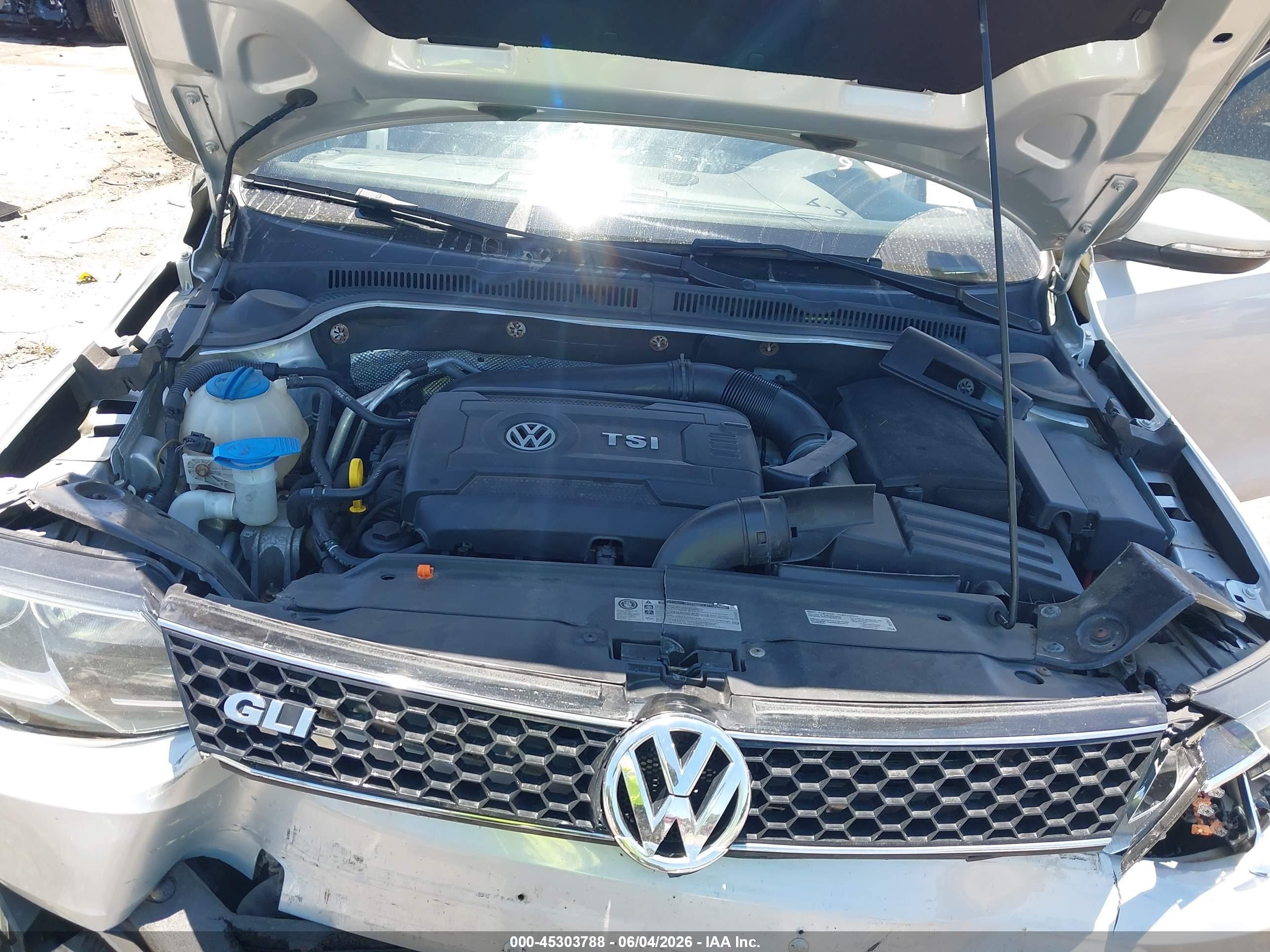 2013 Volkswagen Jetta Gli Autobahn W/nav Silver vin: 3VW4T7AJXDM313114