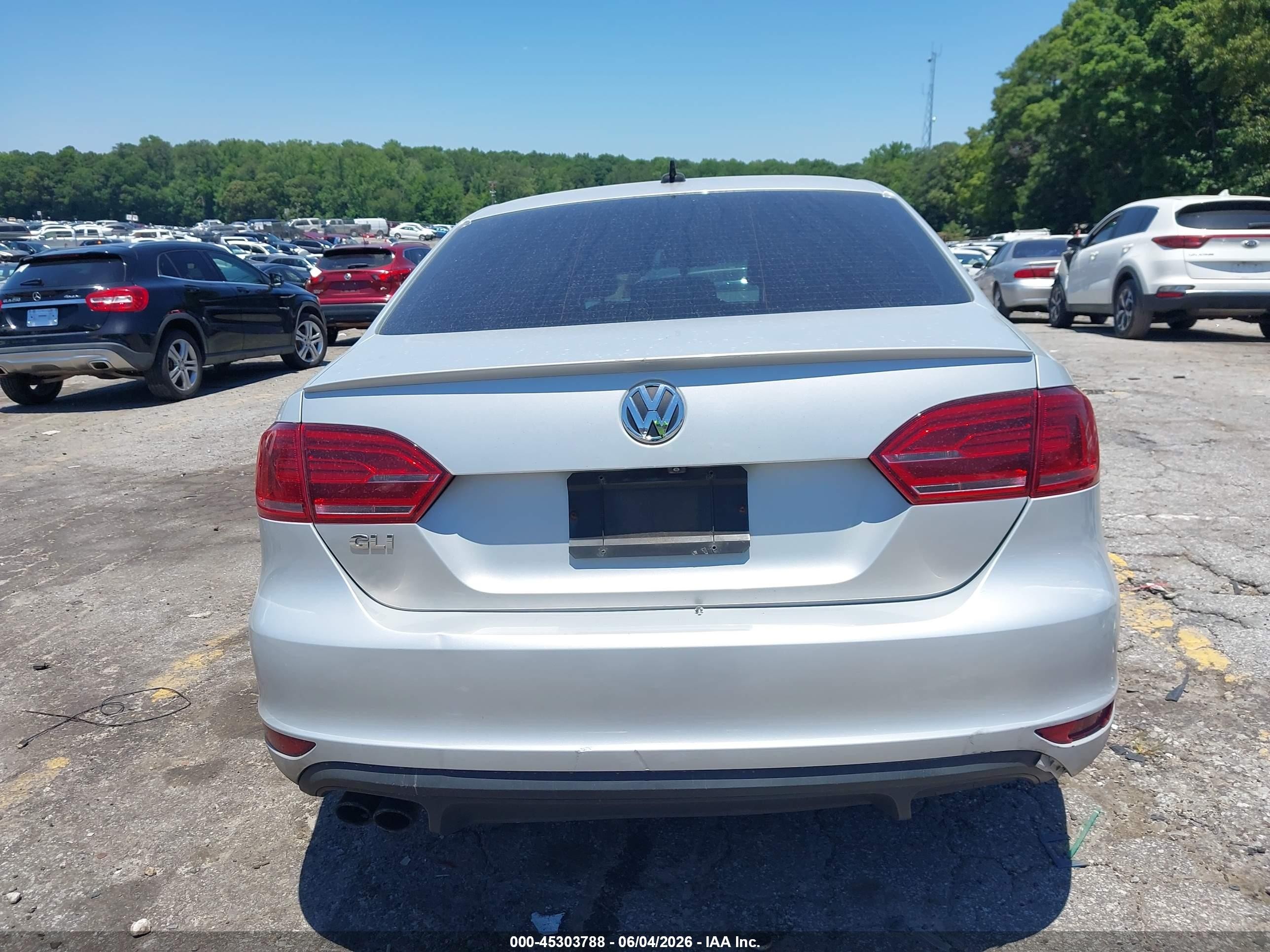 2013 Volkswagen Jetta Gli Autobahn W/nav Silver vin: 3VW4T7AJXDM313114