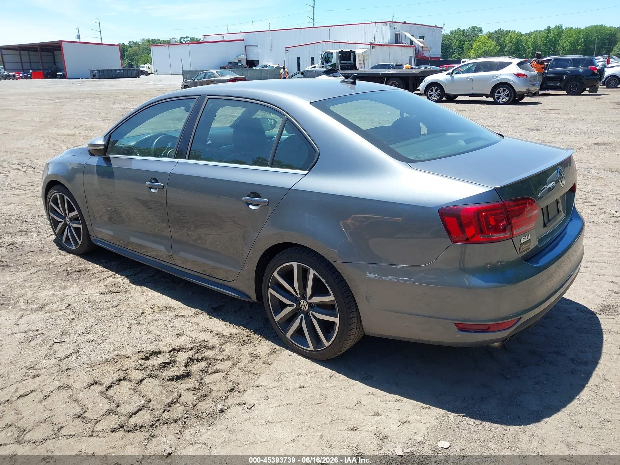 2013 Volkswagen Jetta Gli Autobahn W/nav Gray vin: 3VW4T7AJXDM443264