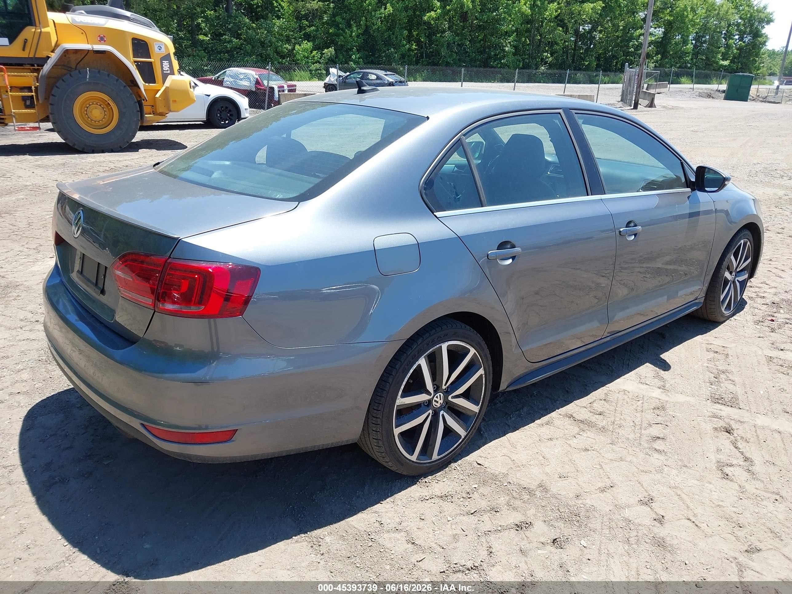 2013 Volkswagen Jetta Gli Autobahn W/nav Gray vin: 3VW4T7AJXDM443264