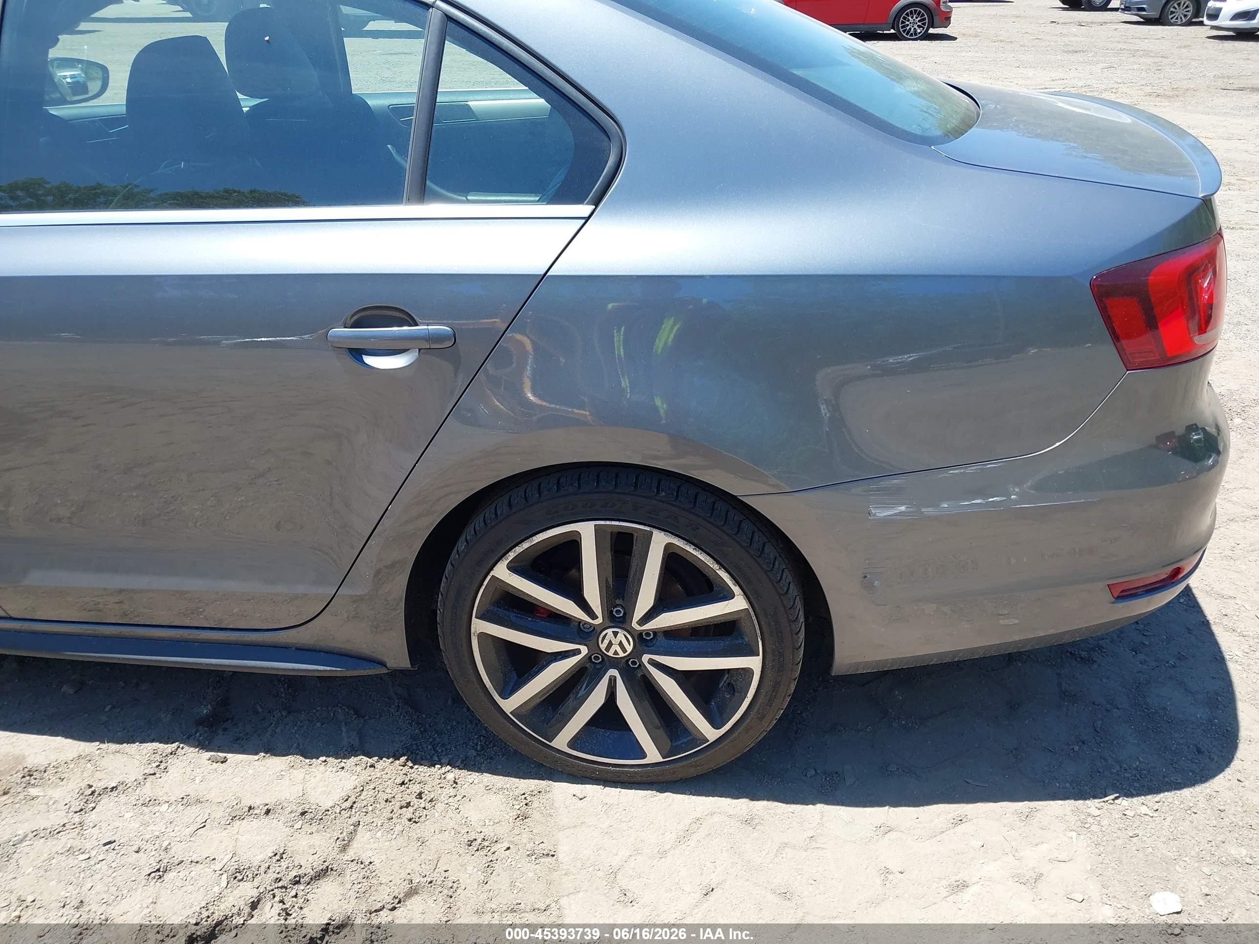 2013 Volkswagen Jetta Gli Autobahn W/nav Gray vin: 3VW4T7AJXDM443264