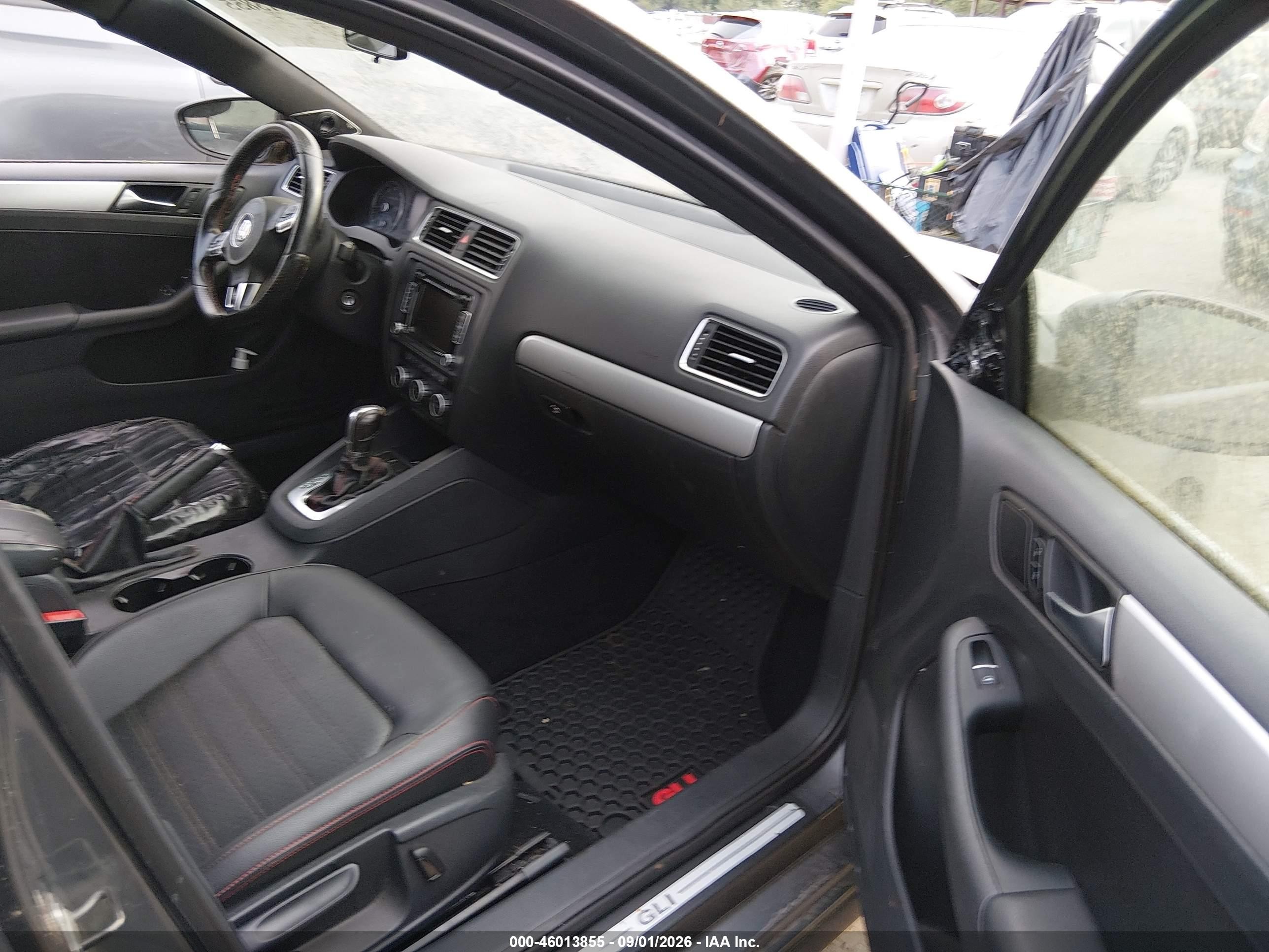 2013 Volkswagen Jetta Gli Autobahn Gray vin: 3VW4T7AJXDM447430