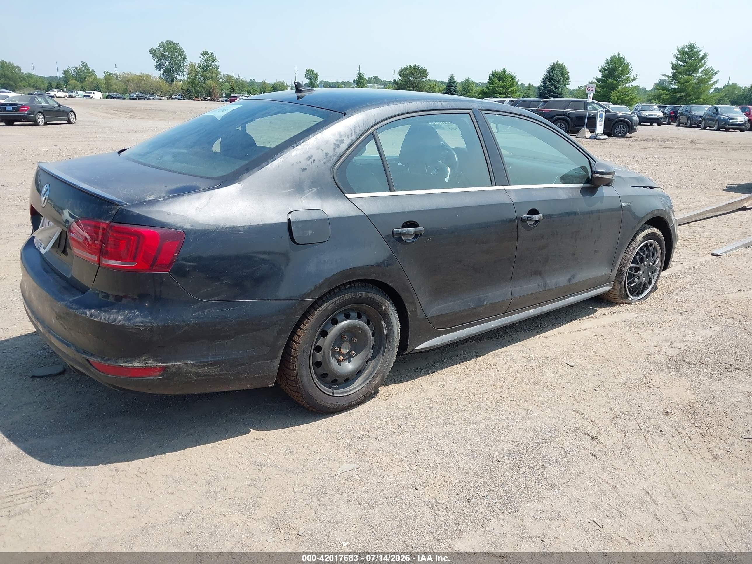 2014 Volkswagen Jetta Gli Edition 30 W/nav Gray vin: 3VW4T7AJXEM261646