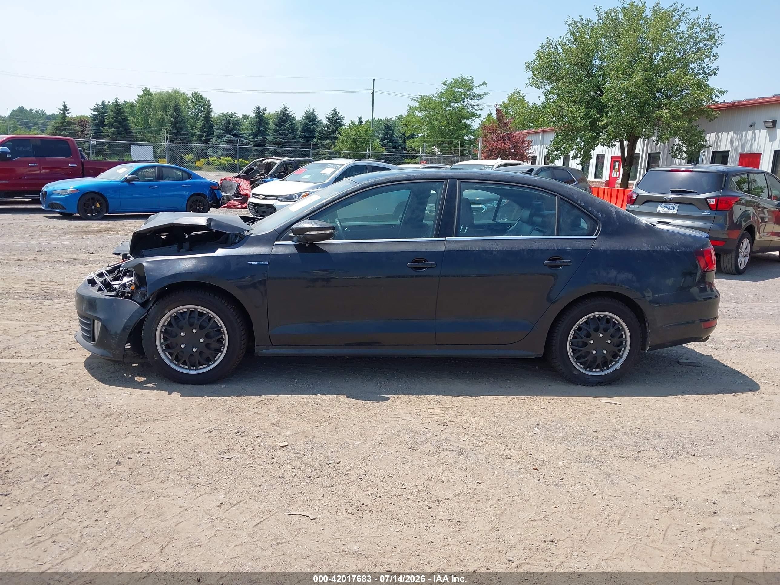 2014 Volkswagen Jetta Gli Edition 30 W/nav Gray vin: 3VW4T7AJXEM261646