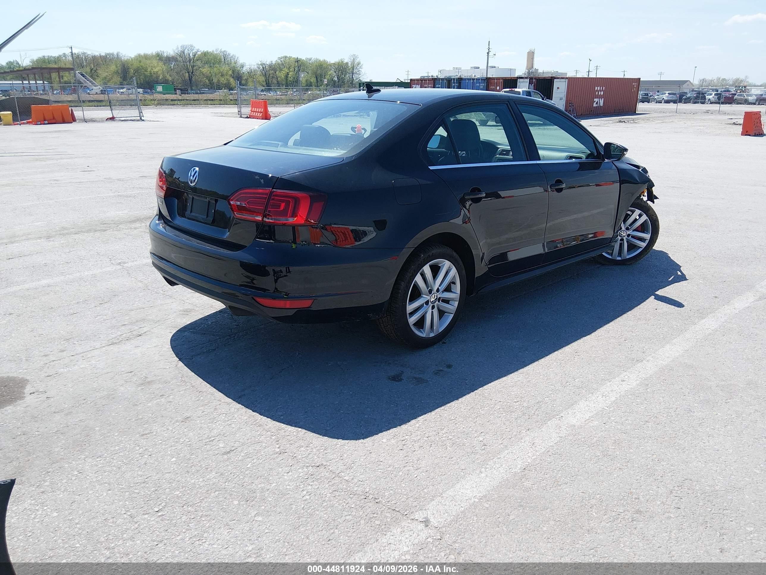 2014 Volkswagen Jetta Gli Черный vin: 3VW4T7AJXEM397307