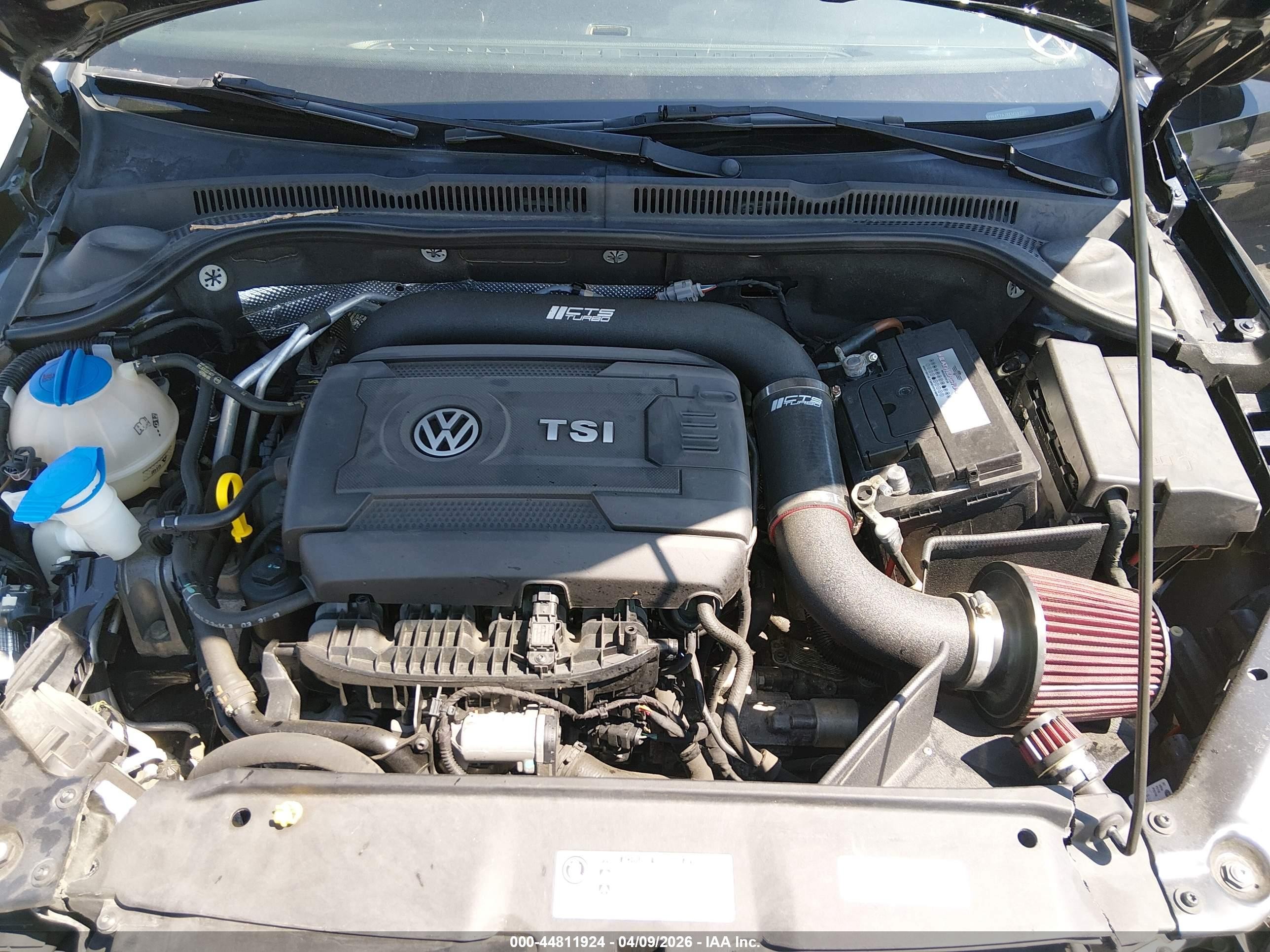 2014 Volkswagen Jetta Gli Черный vin: 3VW4T7AJXEM397307