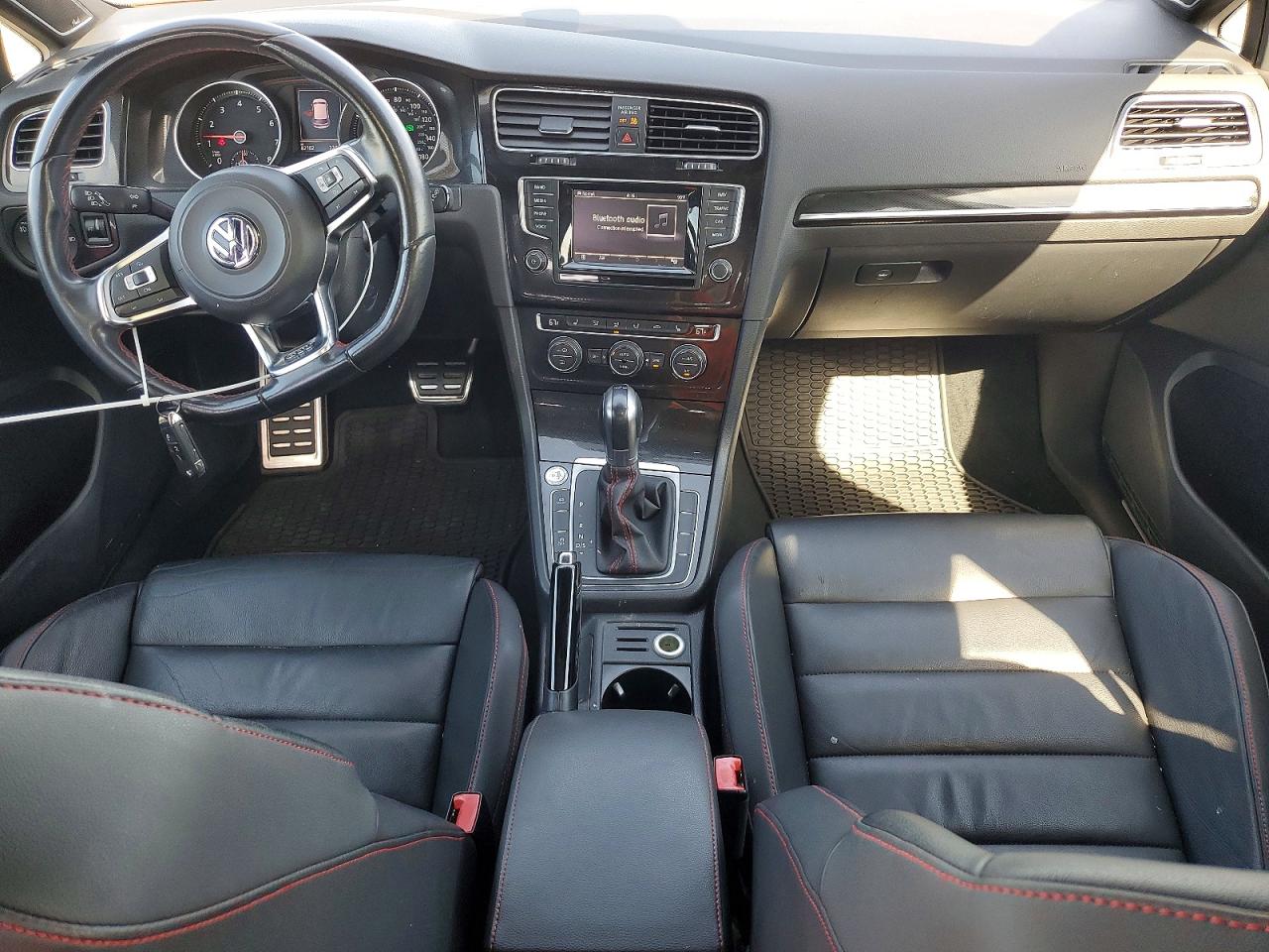 2015 Volkswagen Gti Red vin: 3VW4T7AU1FM007643
