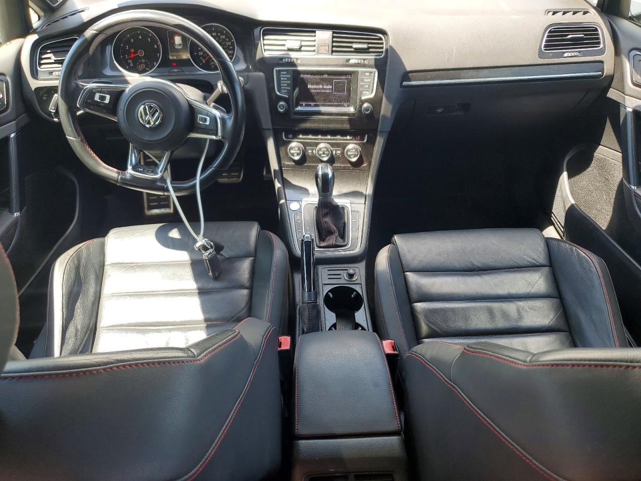 2015 Volkswagen Gti White vin: 3VW4T7AU1FM037130