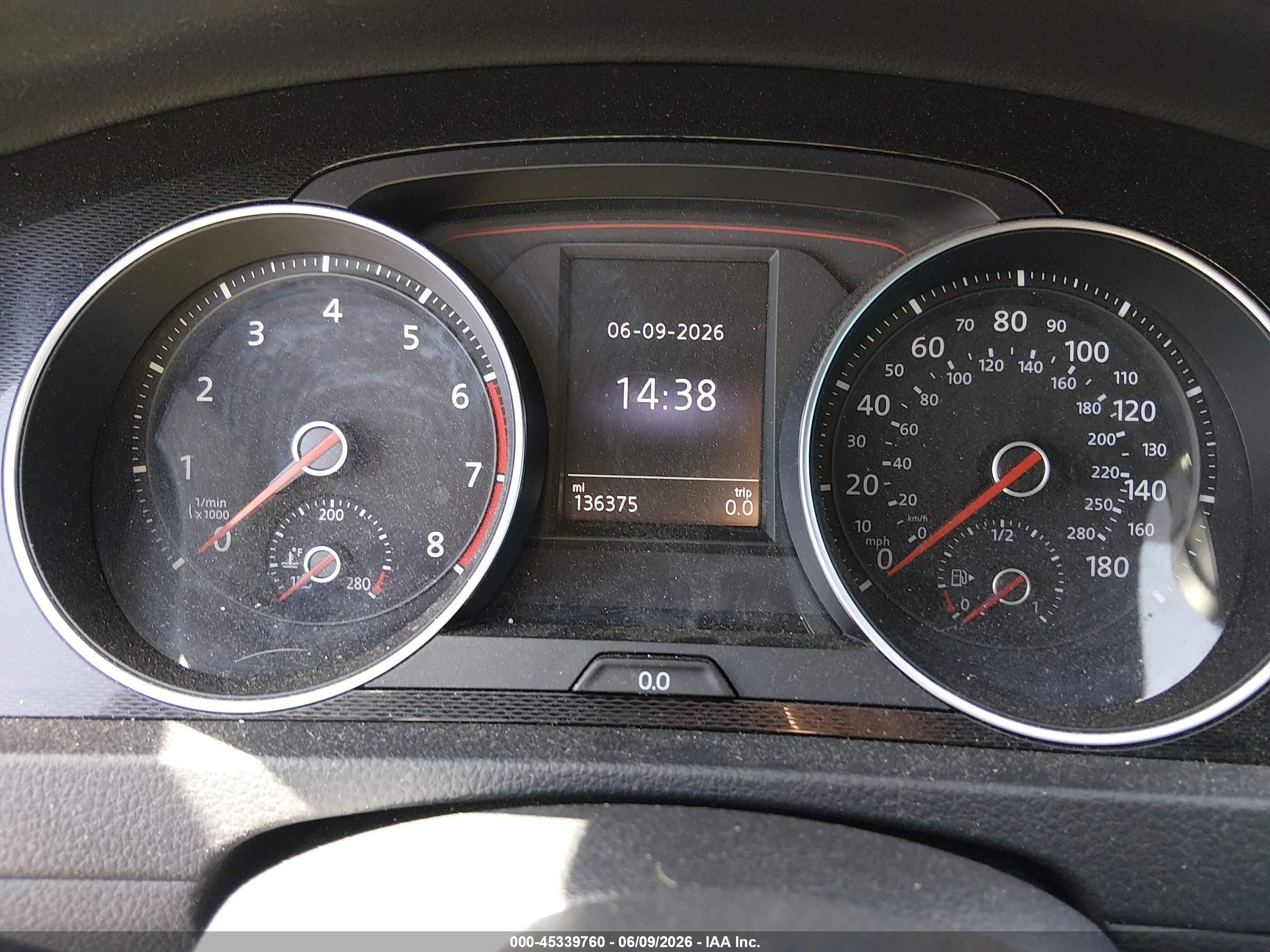 2015 Volkswagen Golf Gti 2.0t Autobahn 4-door Gray vin: 3VW4T7AU7FM033745