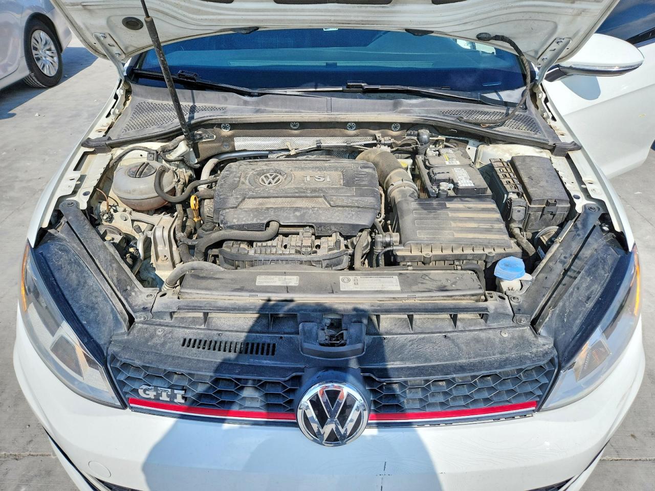 2017 Volkswagen Gti S White vin: 3VW4T7AU7HM008976