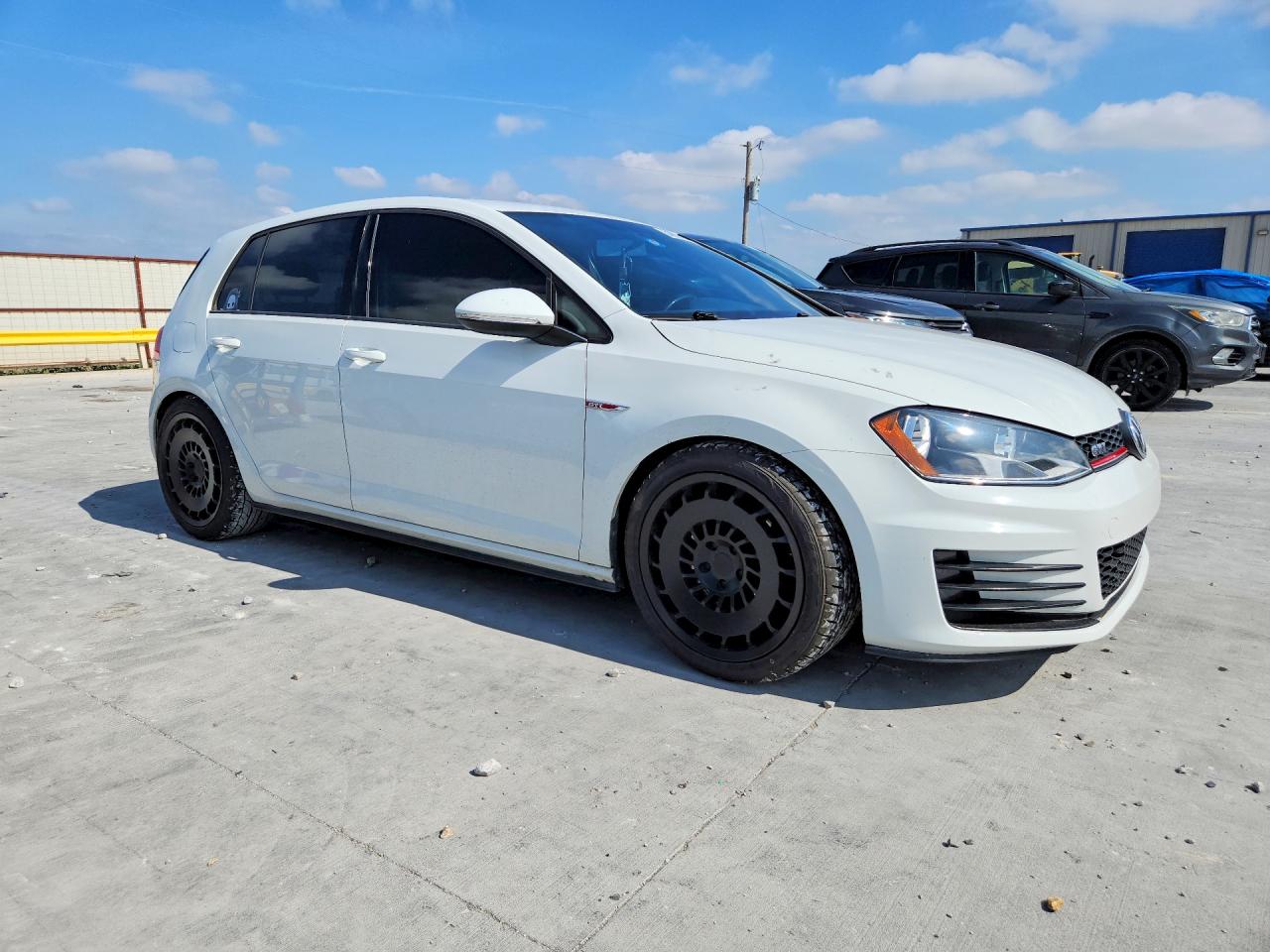 2017 Volkswagen Gti S White vin: 3VW4T7AU7HM008976