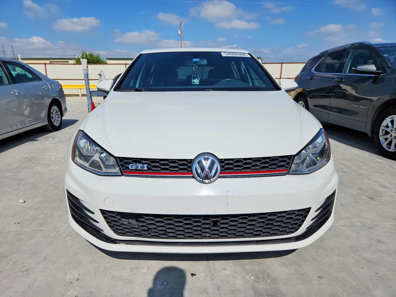 2017 Volkswagen Gti S White vin: 3VW4T7AU7HM008976