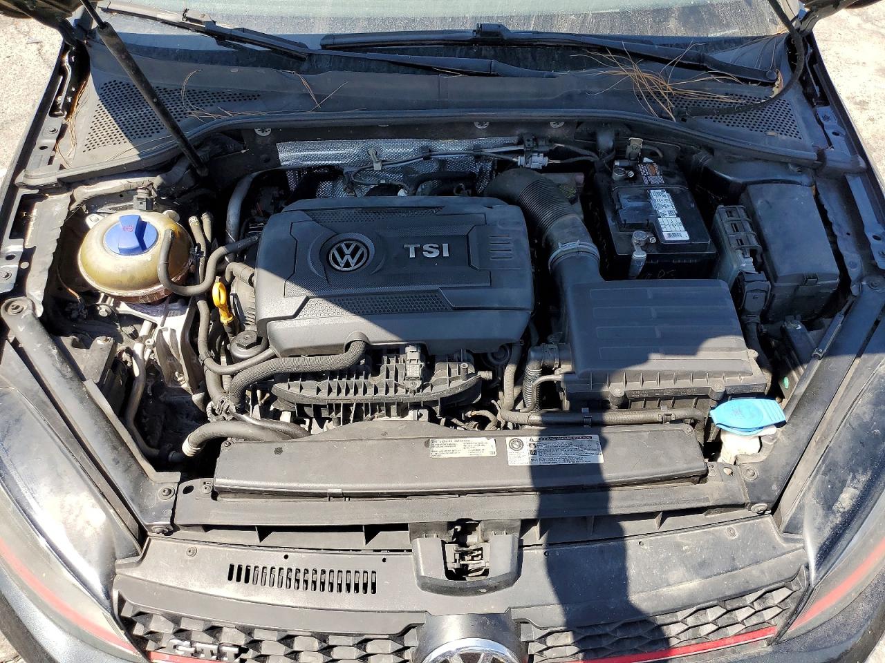 2015 Volkswagen Gti Charcoal vin: 3VW4T7AU8FM033642