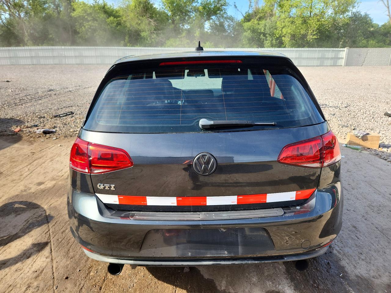 2015 Volkswagen Gti Угольный vin: 3VW4T7AUXFM034310