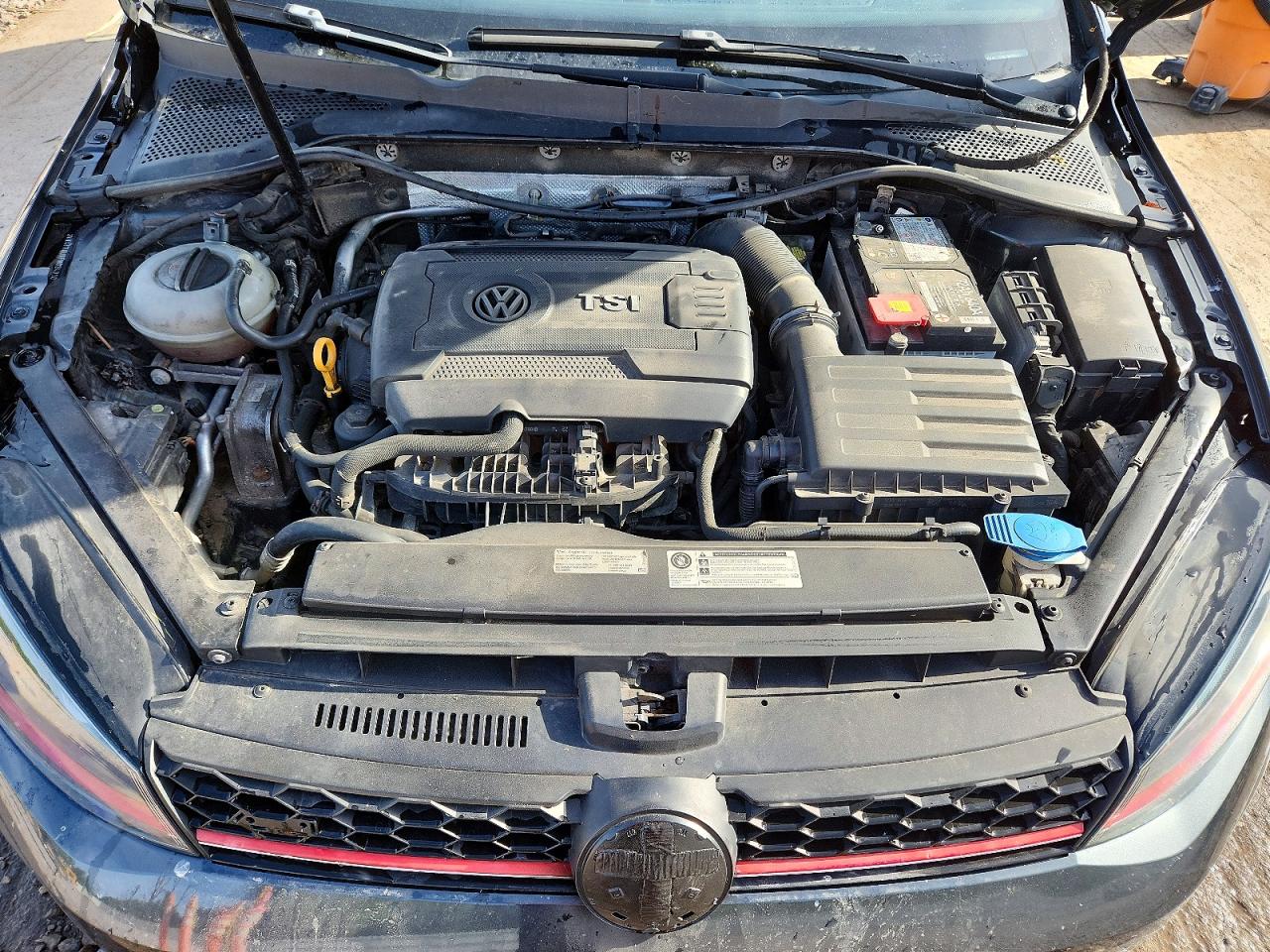 2015 Volkswagen Gti Угольный vin: 3VW4T7AUXFM034310