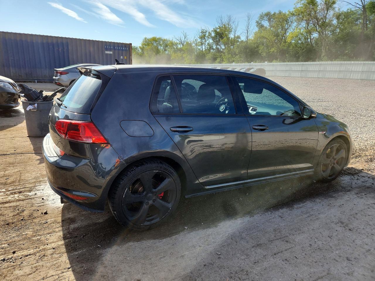 2015 Volkswagen Gti Угольный vin: 3VW4T7AUXFM034310