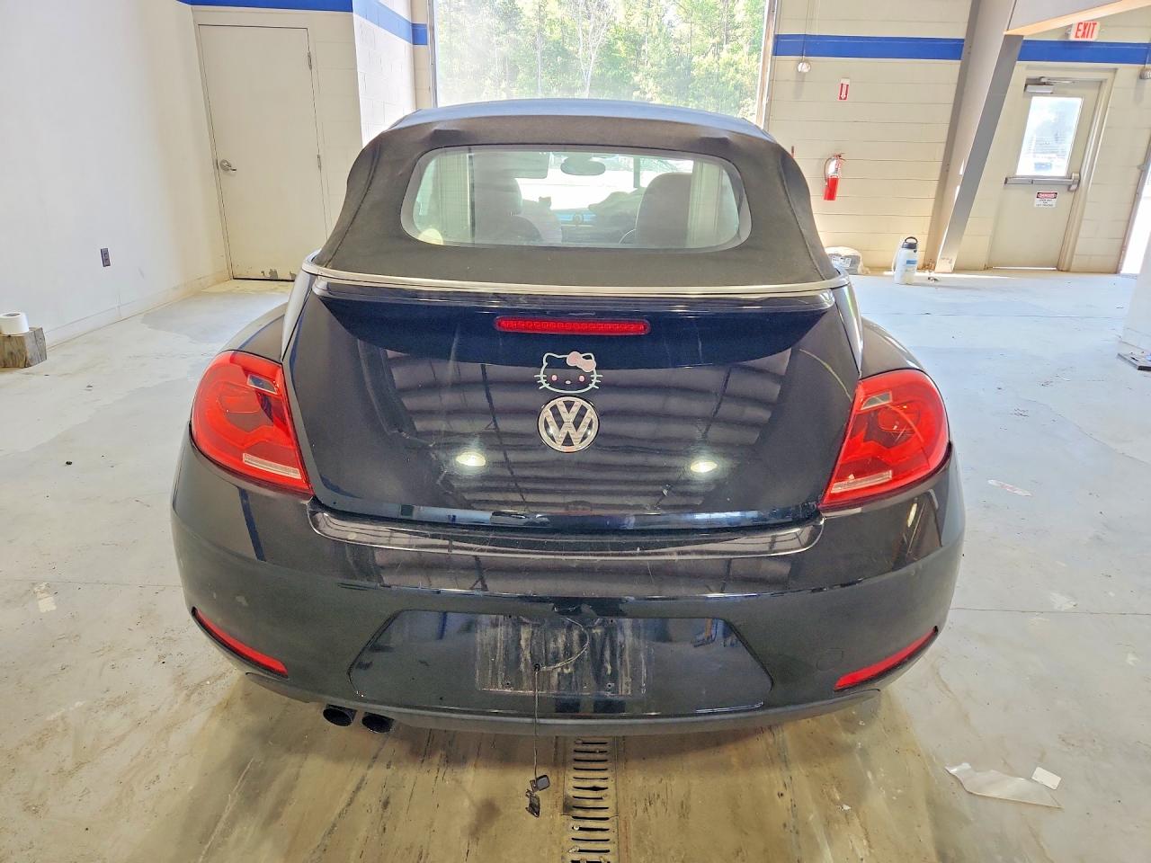 2014 Volkswagen Beetle Black vin: 3VW517AT0EM813957