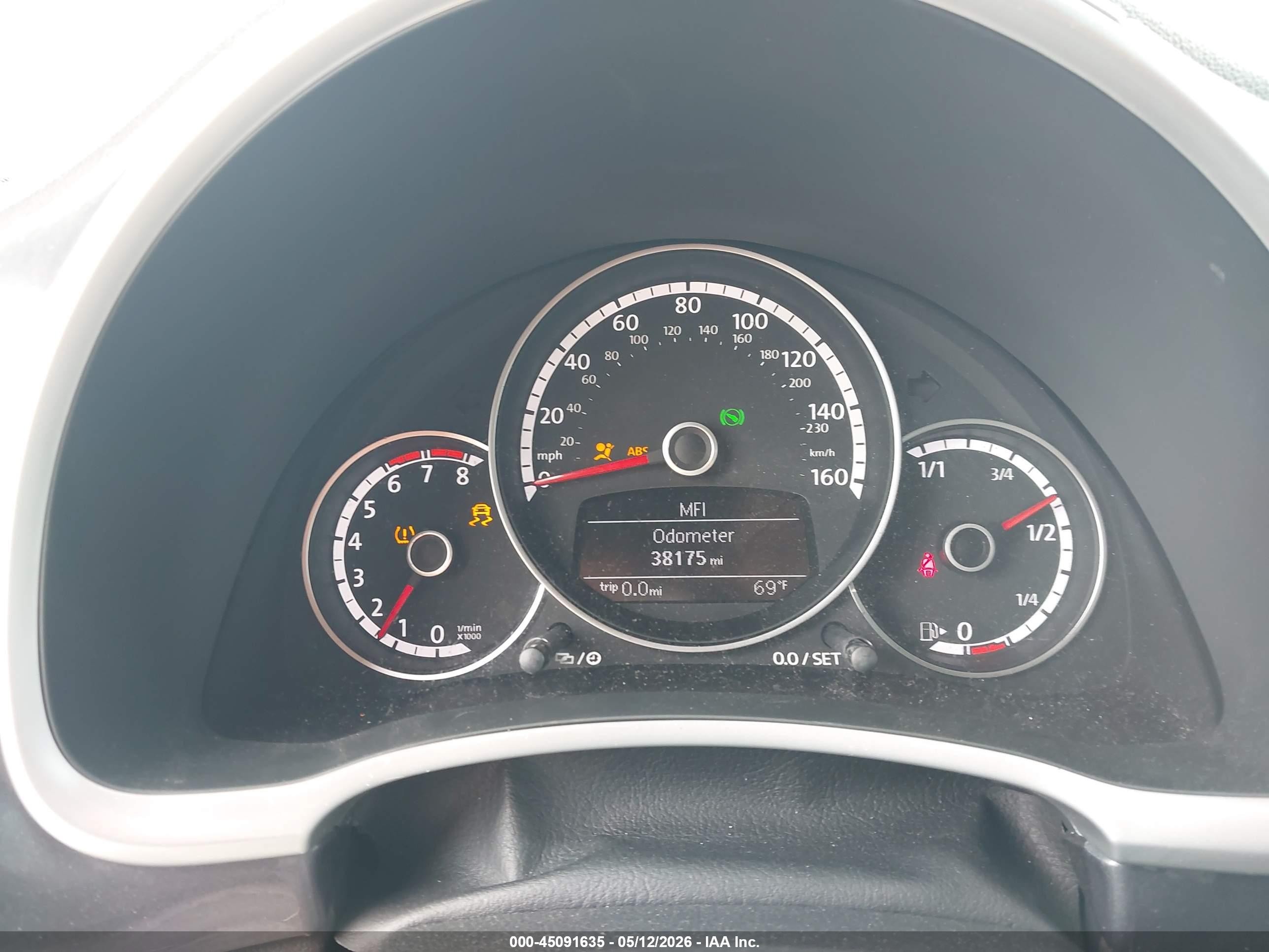 2015 Volkswagen Beetle 1.8t Gray vin: 3VW517AT0FM813720