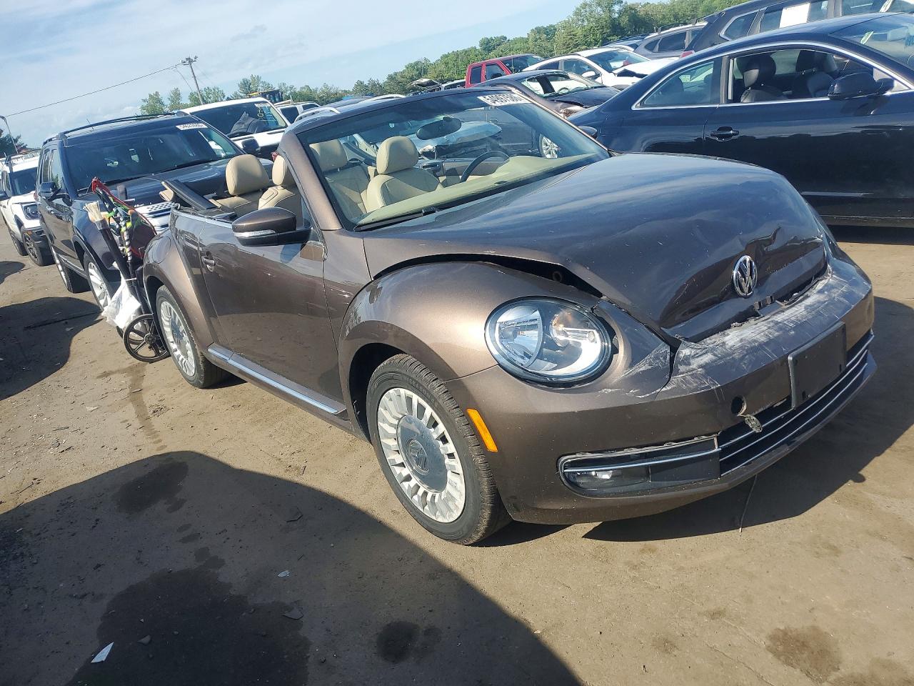 2015 Volkswagen Beetle 1.8t Brown vin: 3VW517AT0FM821283