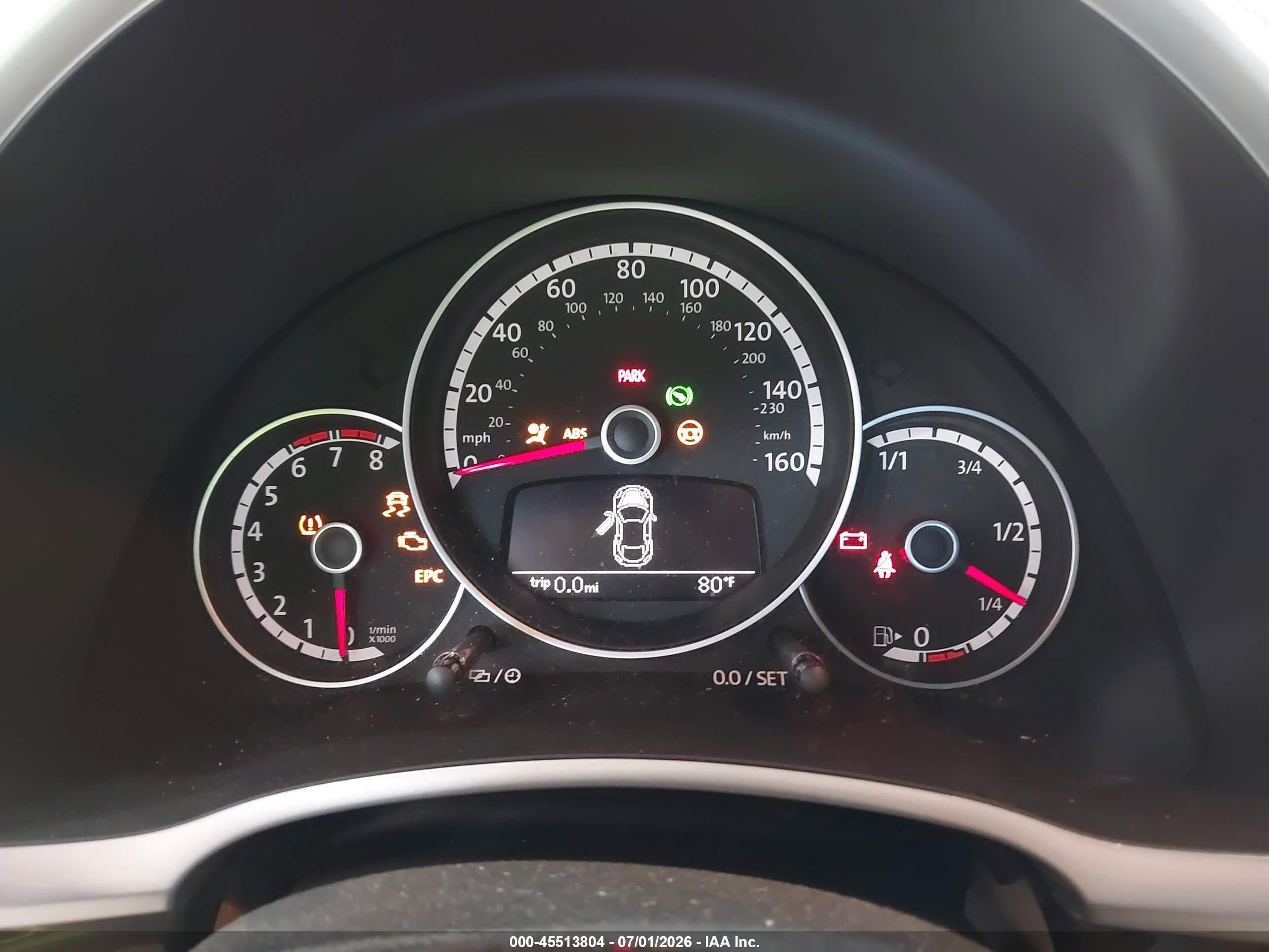 2014 Volkswagen Beetle 1.8t Brown vin: 3VW517AT4EM821026