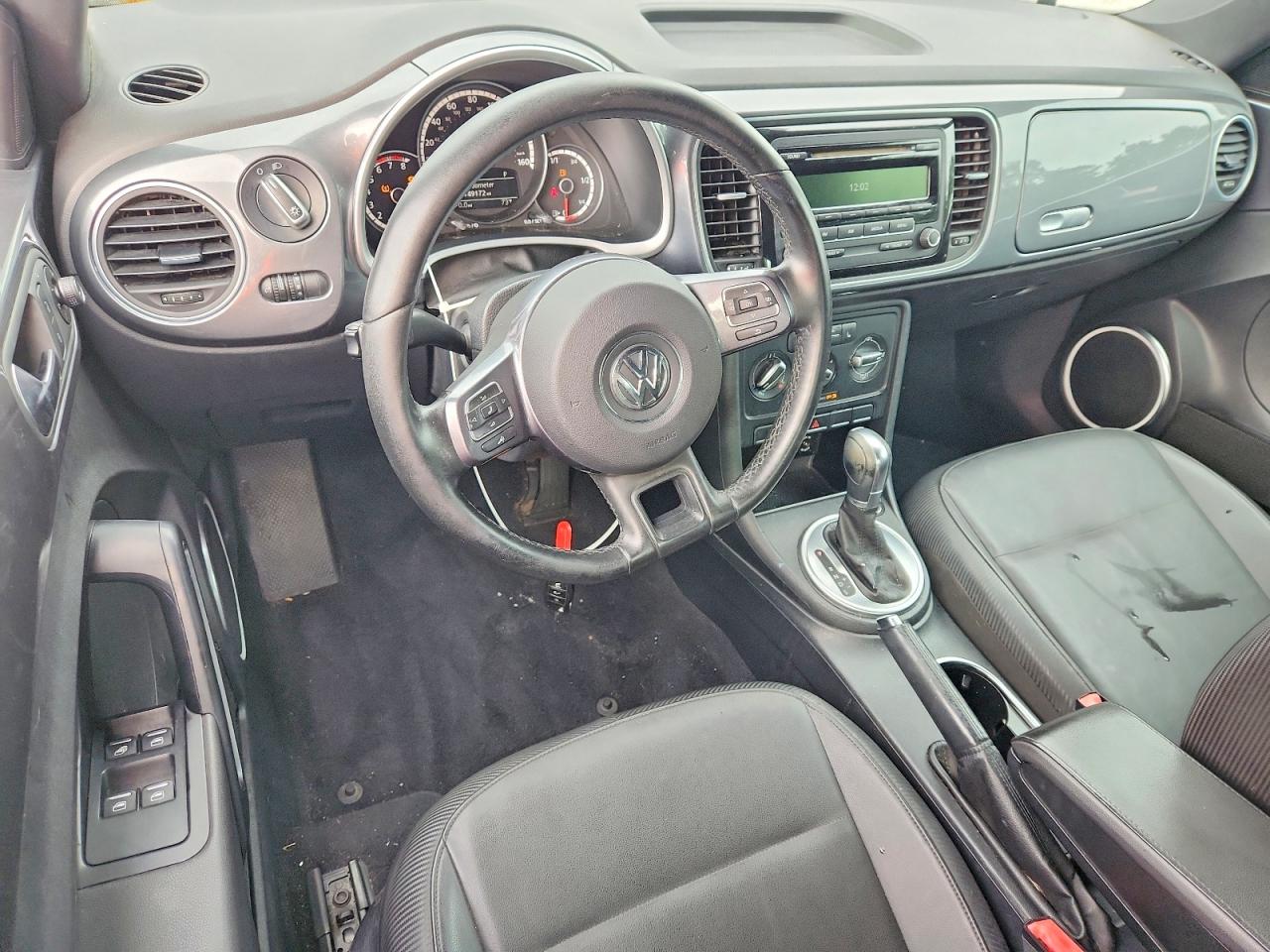2015 Volkswagen Beetle 1.8t Gray vin: 3VW517AT5FM802616