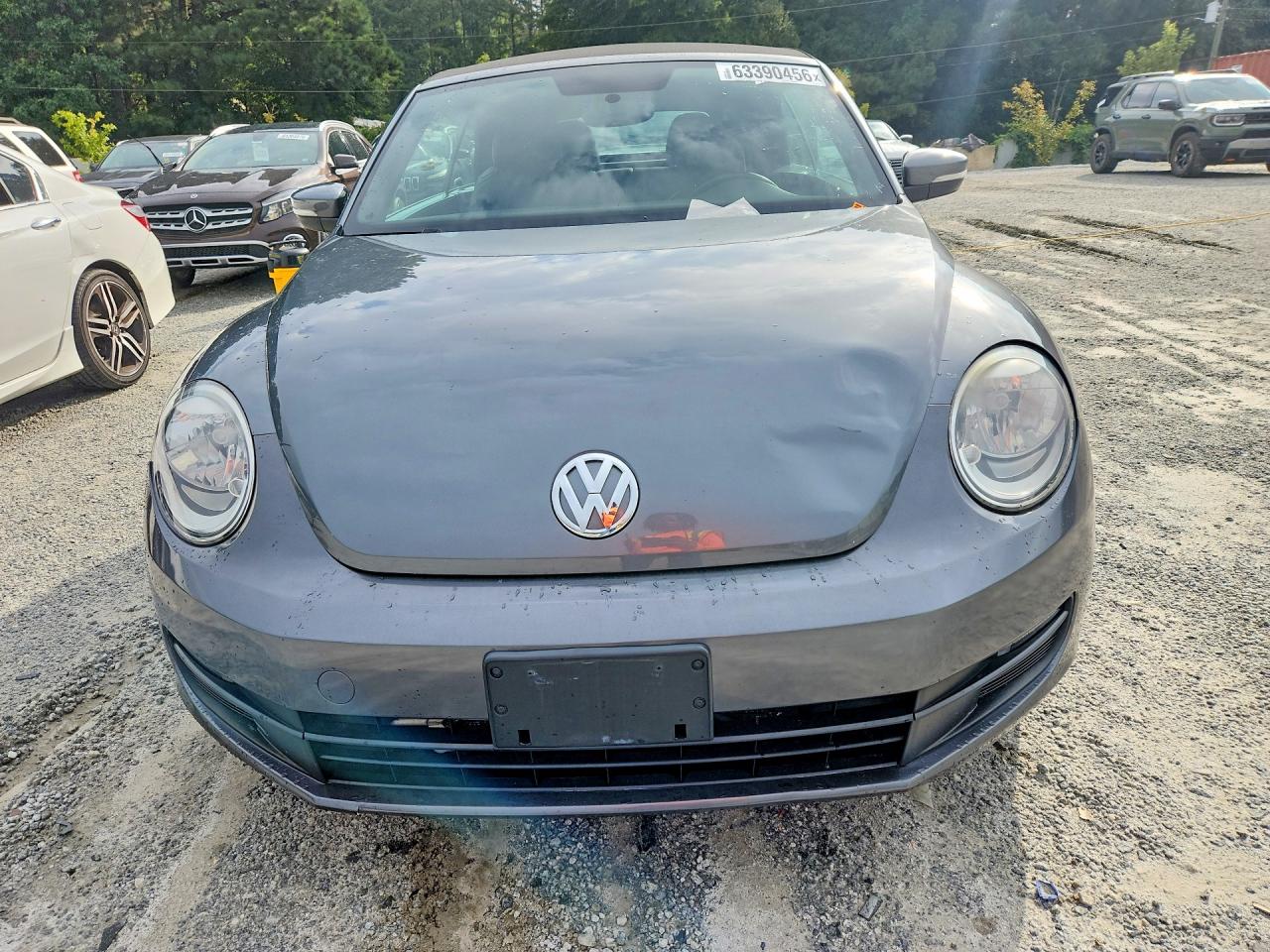 2015 Volkswagen Beetle 1.8t Gray vin: 3VW517AT5FM802616