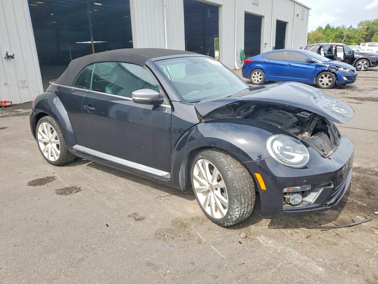2014 Volkswagen Beetle Black vin: 3VW517AT6EM818208
