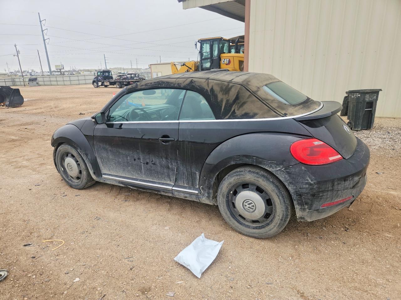 2015 Volkswagen Beetle 1.8t Black vin: 3VW517AT9FM814672