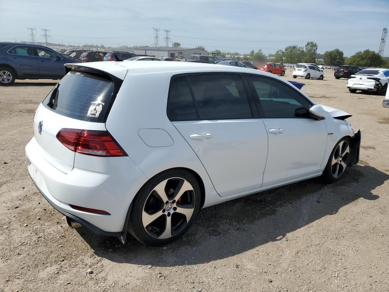2018 Volkswagen Gti S Белый vin: 3VW547AU1JM277644