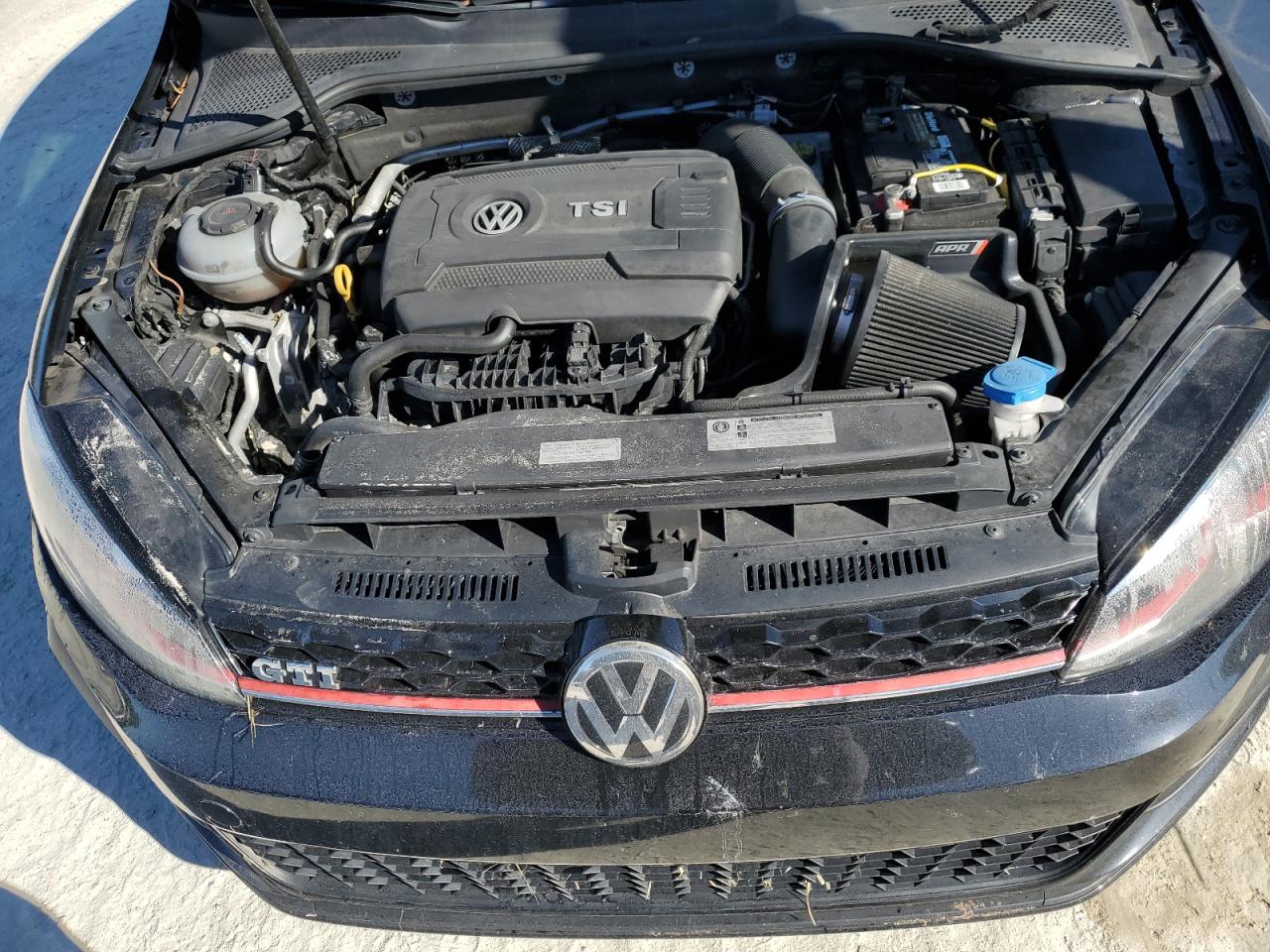 2018 Volkswagen Gti S Черный vin: 3VW547AU5JM275296