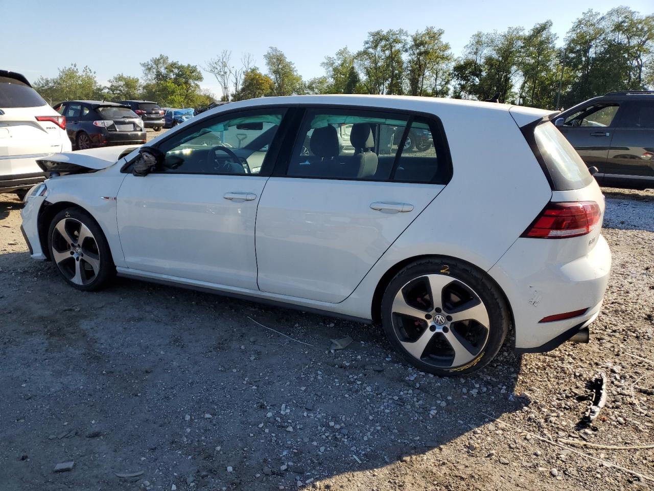 2018 Volkswagen Gti S Белый vin: 3VW547AU6JM252139