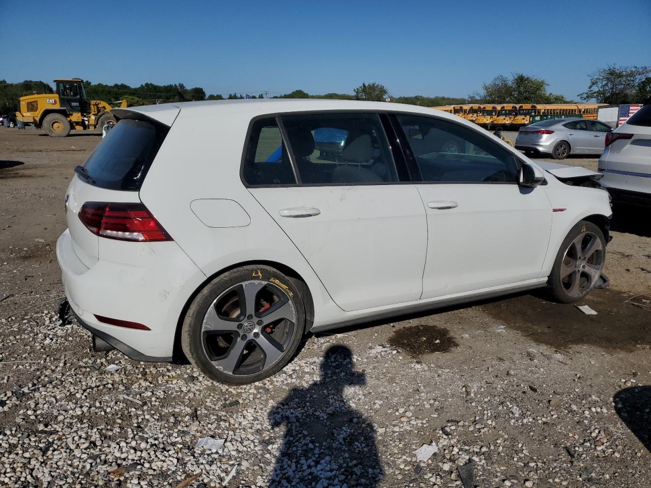 2018 Volkswagen Gti S Белый vin: 3VW547AU6JM252139