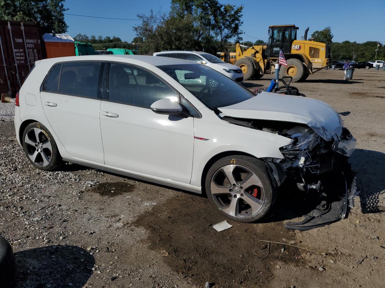 2018 Volkswagen Gti S Белый vin: 3VW547AU6JM252139