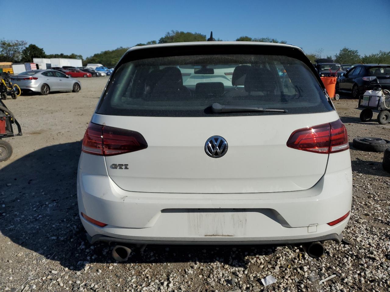 2018 Volkswagen Gti S Белый vin: 3VW547AU6JM252139