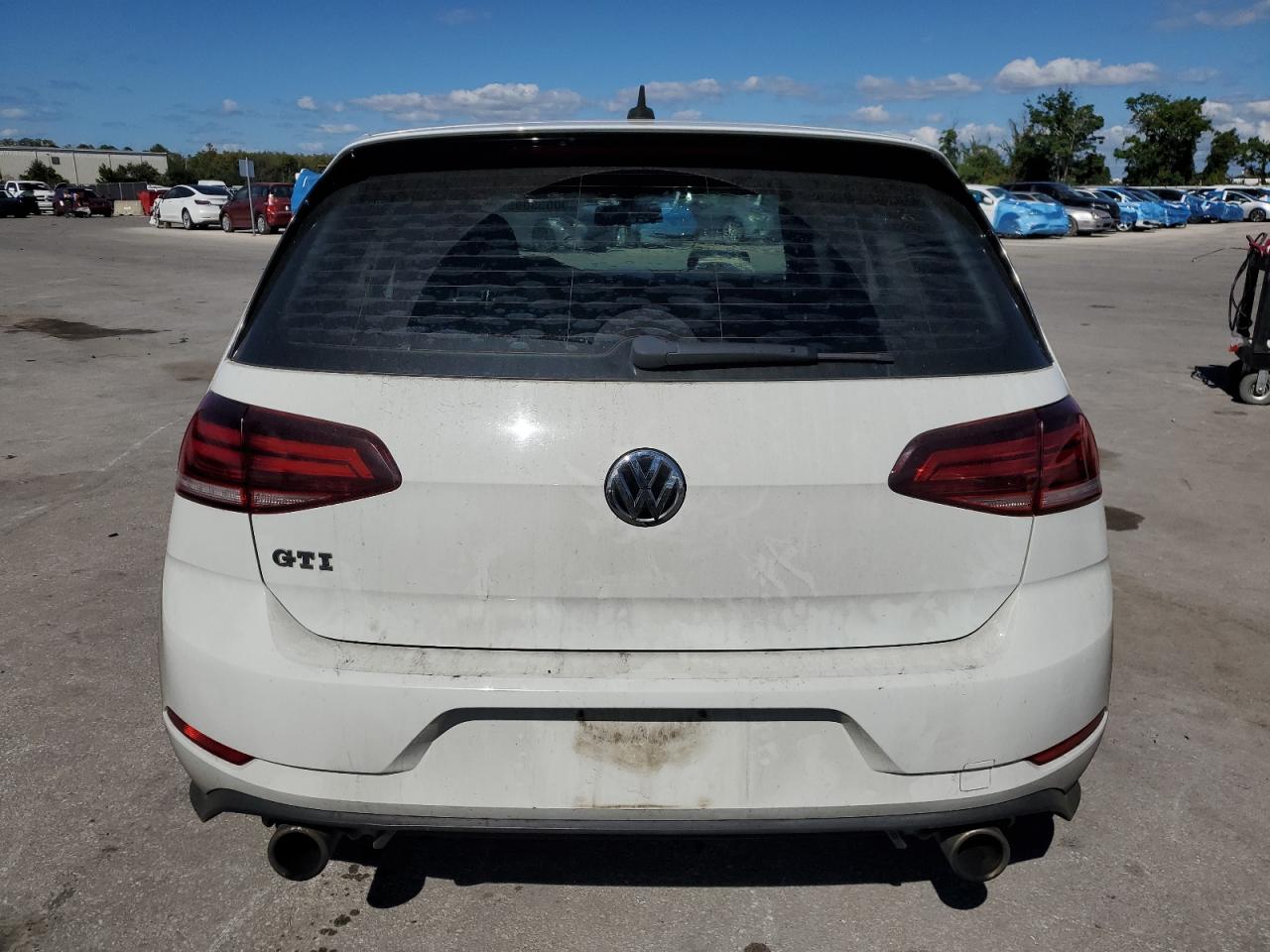 2018 Volkswagen Gti S Белый vin: 3VW547AU8JM292240