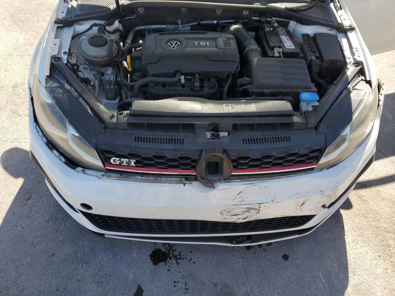 2018 Volkswagen Gti S Белый vin: 3VW547AU8JM292240