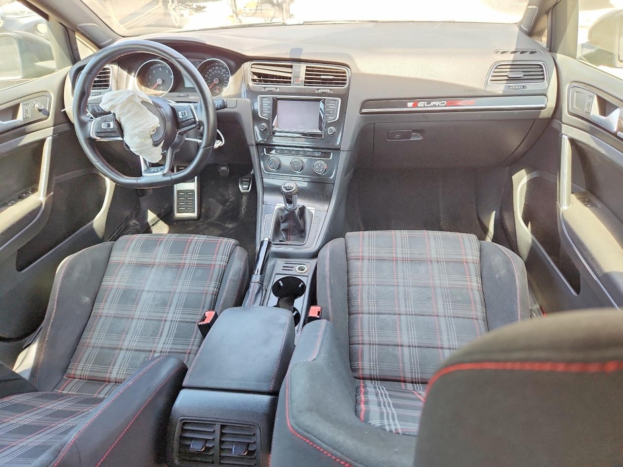 2015 Volkswagen Gti Black vin: 3VW547AU9FM091857