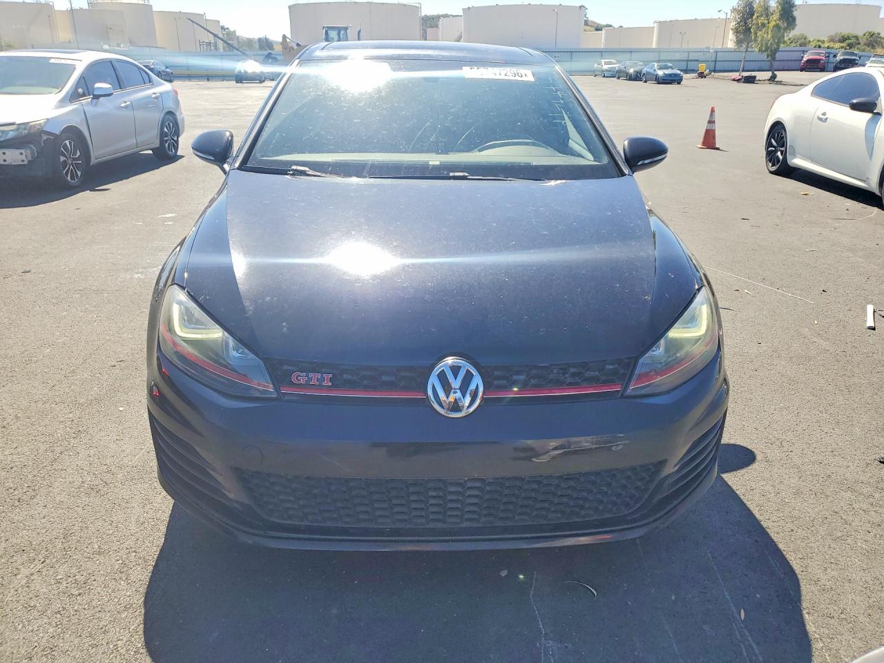 2016 Volkswagen Gti S Черный vin: 3VW547AU9GM058116