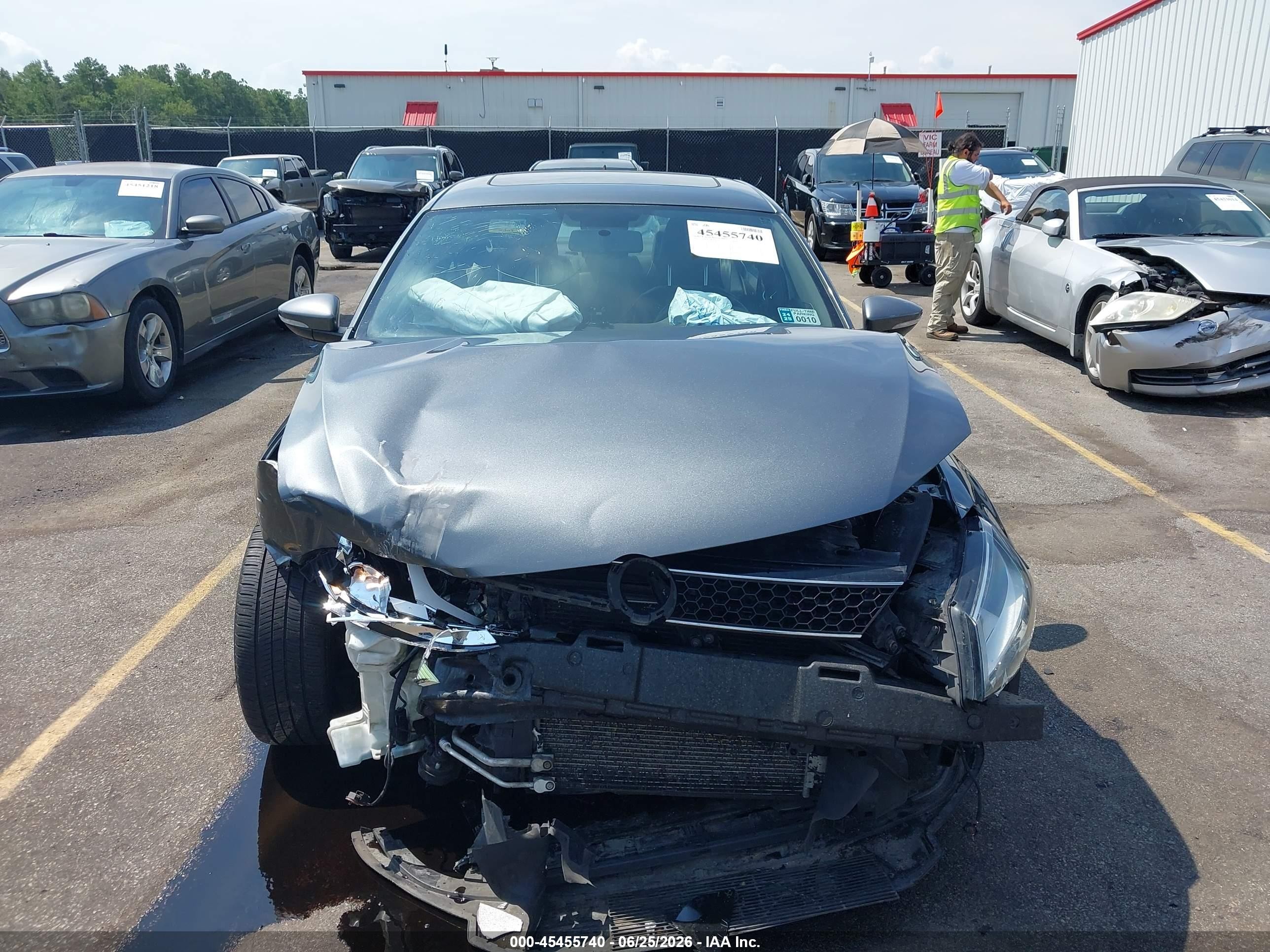2012 Volkswagen Jetta Gli Autobahn Gray vin: 3VW567AJ0CM472086