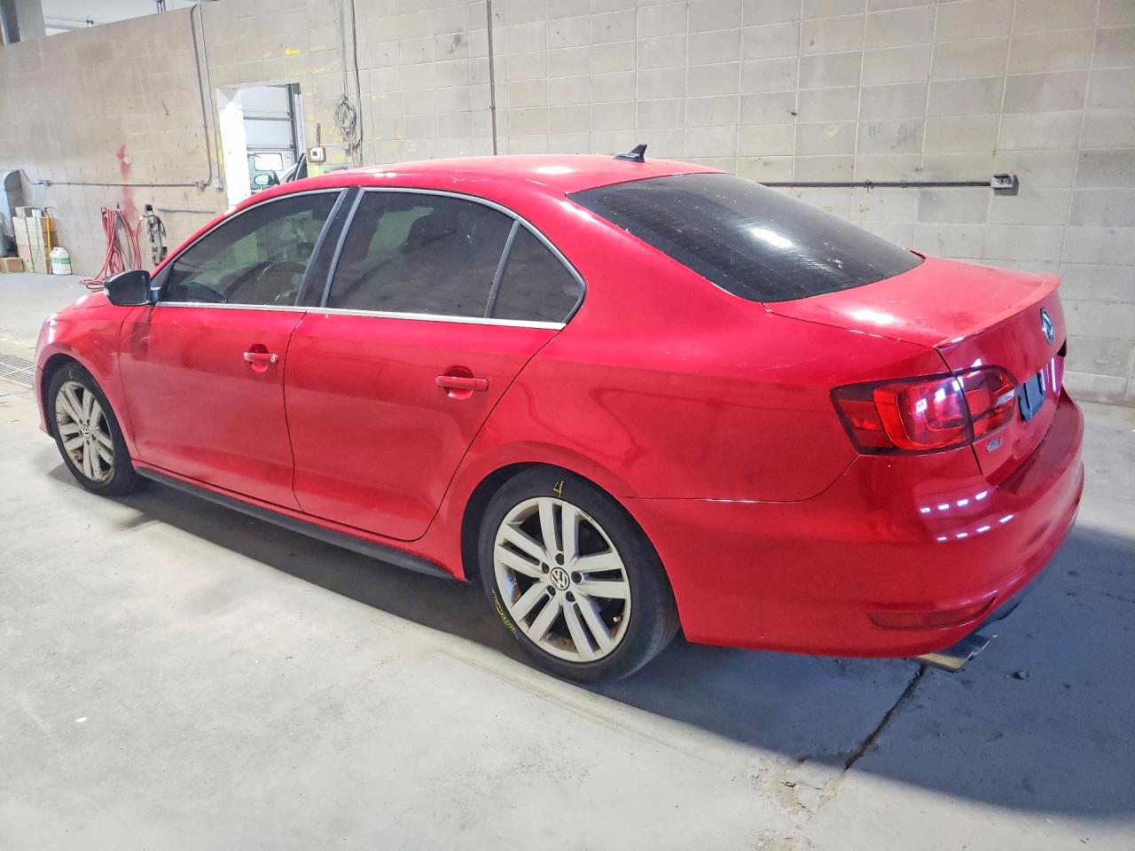 2013 Volkswagen Jetta Gli Red vin: 3VW567AJ0DM214152