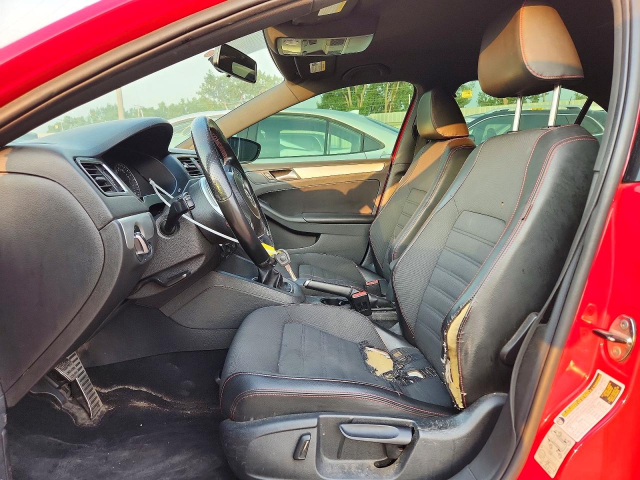 2013 Volkswagen Jetta Gli Red vin: 3VW567AJ0DM214152