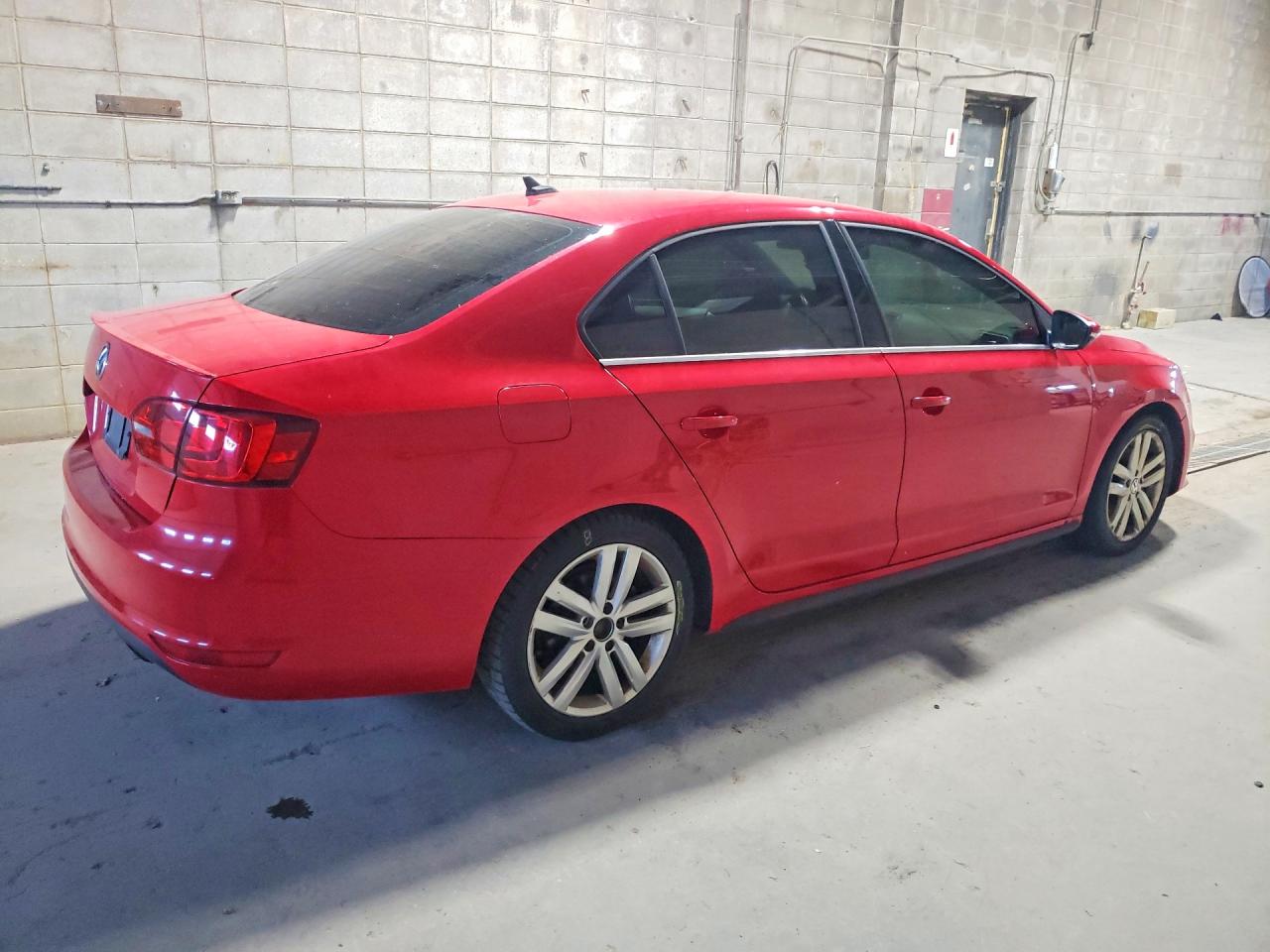 2013 Volkswagen Jetta Gli Red vin: 3VW567AJ0DM214152