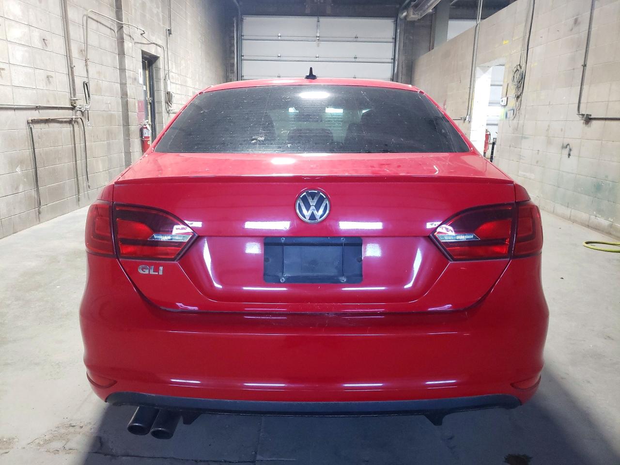 2013 Volkswagen Jetta Gli Red vin: 3VW567AJ0DM214152