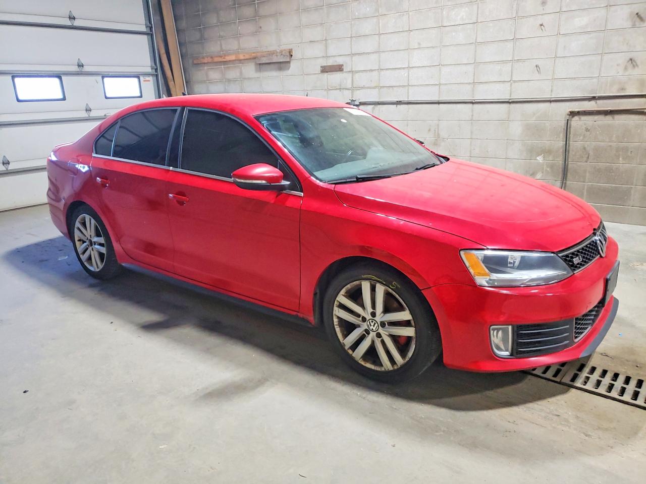 2013 Volkswagen Jetta Gli Red vin: 3VW567AJ0DM214152