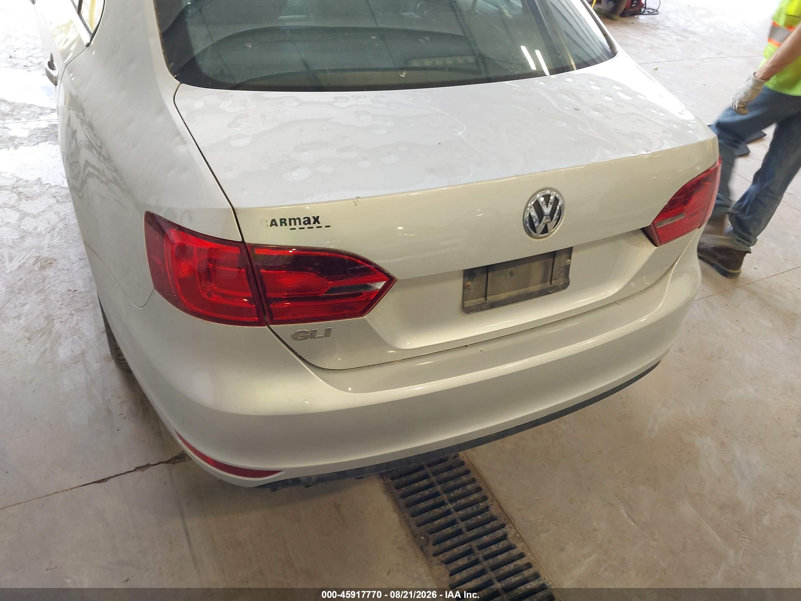 2012 Volkswagen Jetta Gli Autobahn Silver vin: 3VW567AJ2CM123656