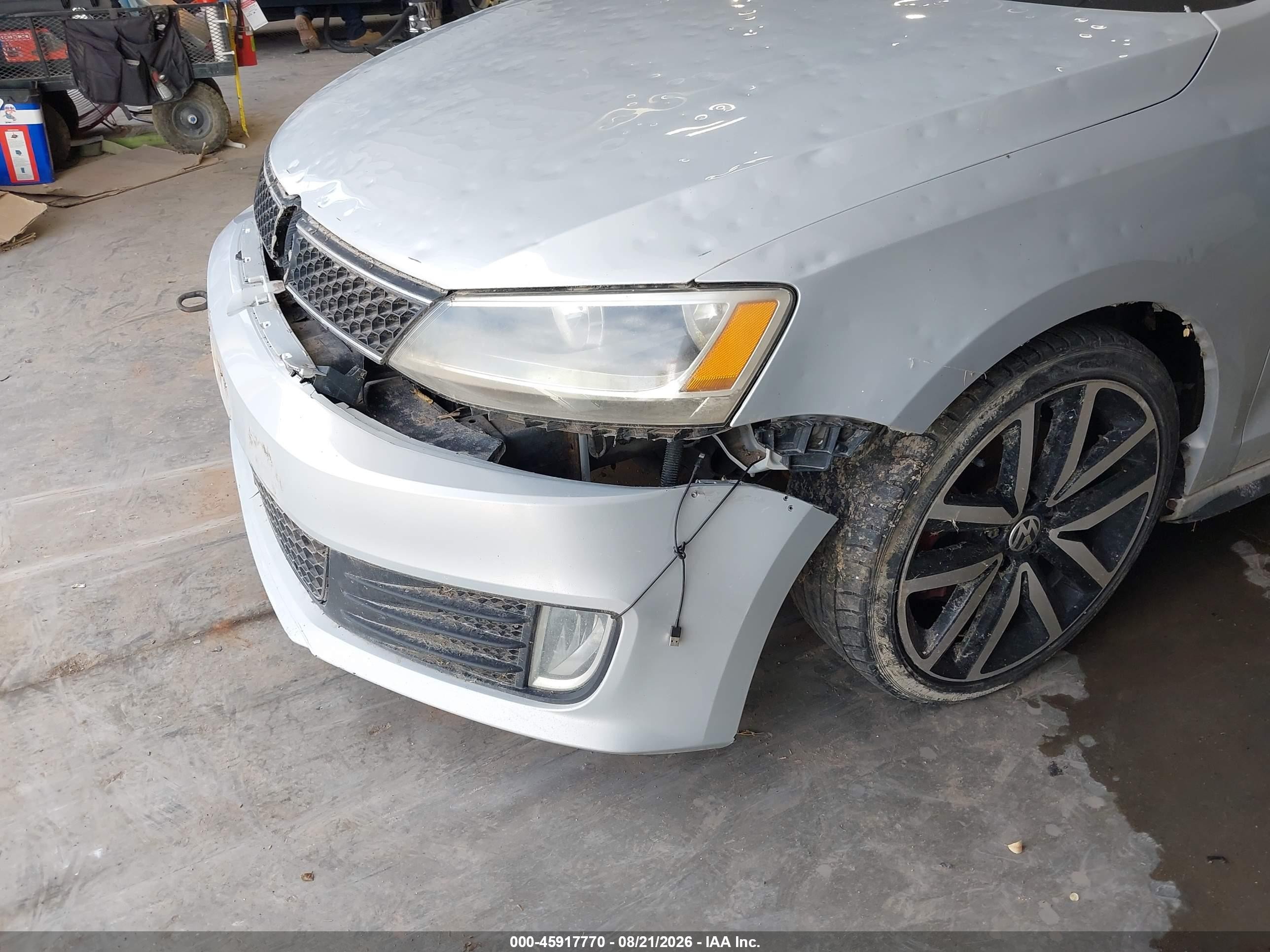 2012 Volkswagen Jetta Gli Autobahn Silver vin: 3VW567AJ2CM123656